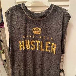 Zumba wear tank top happiness hustler